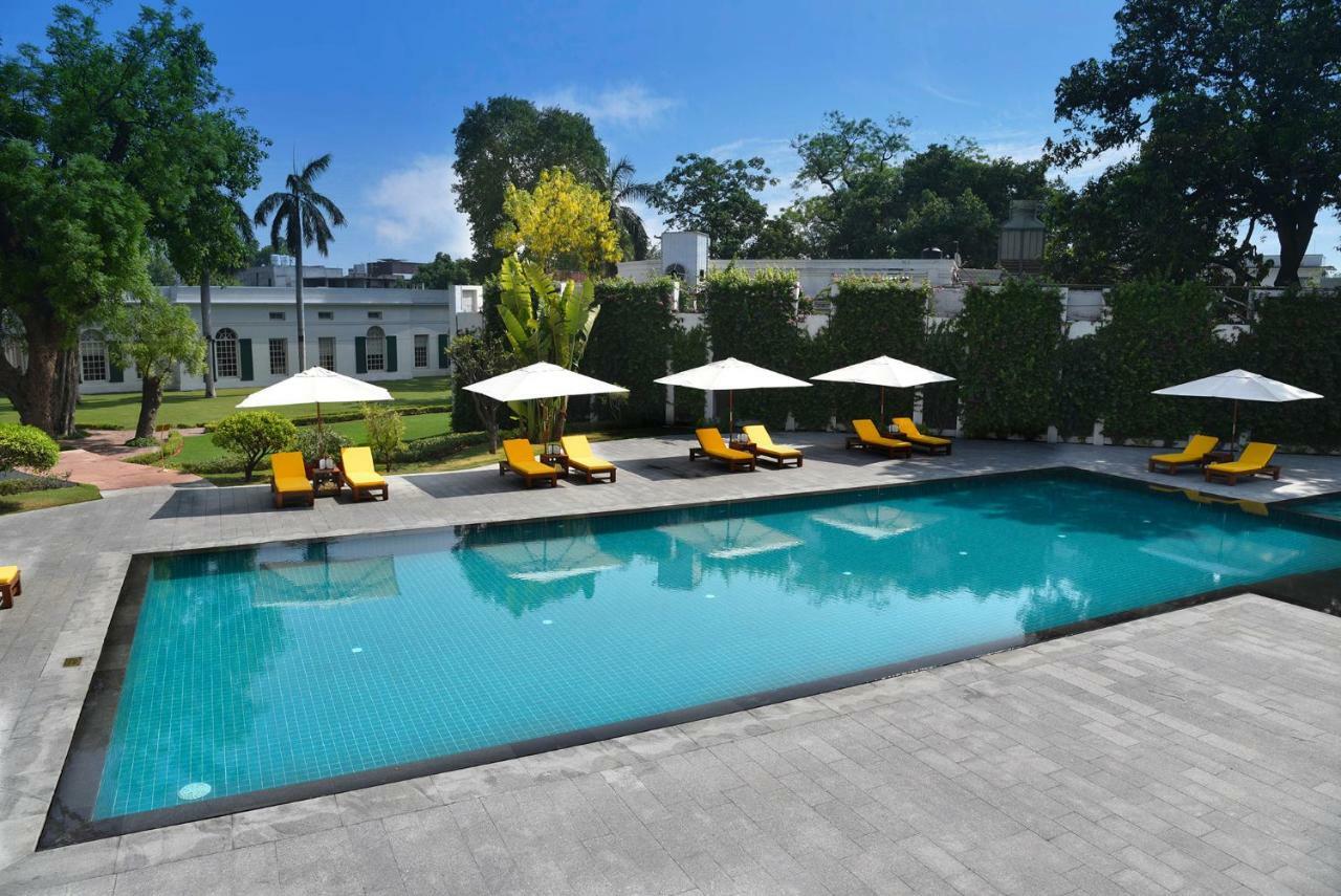 메이든스 호텔 뉴델리 외부 사진 Swimming pool at the Taj Mahal Palace
